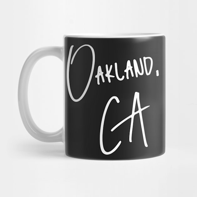 Oakland California by helloshirts